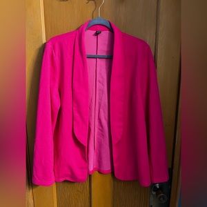 Women's hot pink blazer